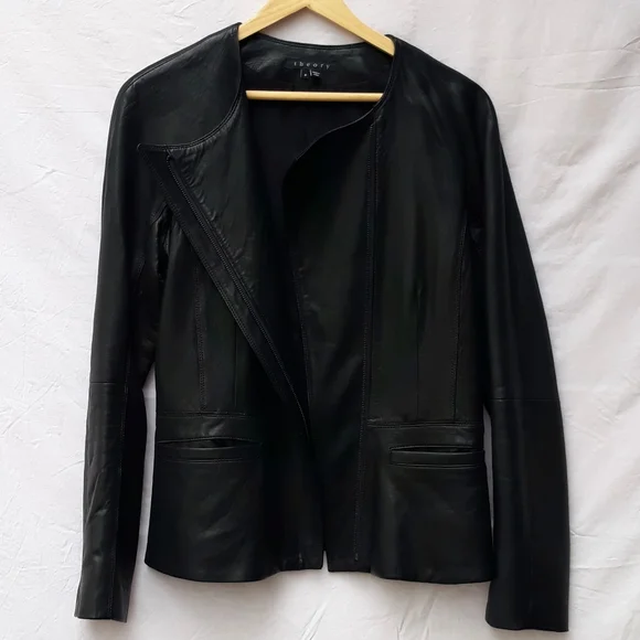 Theory ford enora leather jacket - Picture 10 of 14
